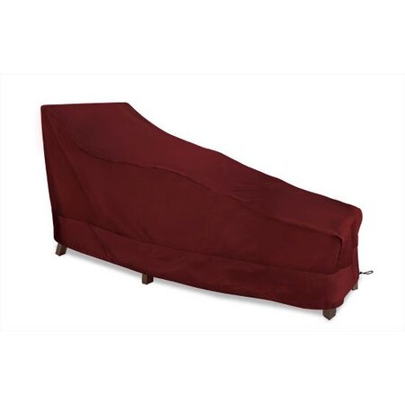 Eevelle Meridian Day Chaise Lounge Cover, Burgundy, 25 in L x 38 in W x 66 in H MDCHSLNG_25W_66L_38H-BRG